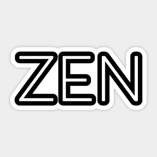 zen Sticker